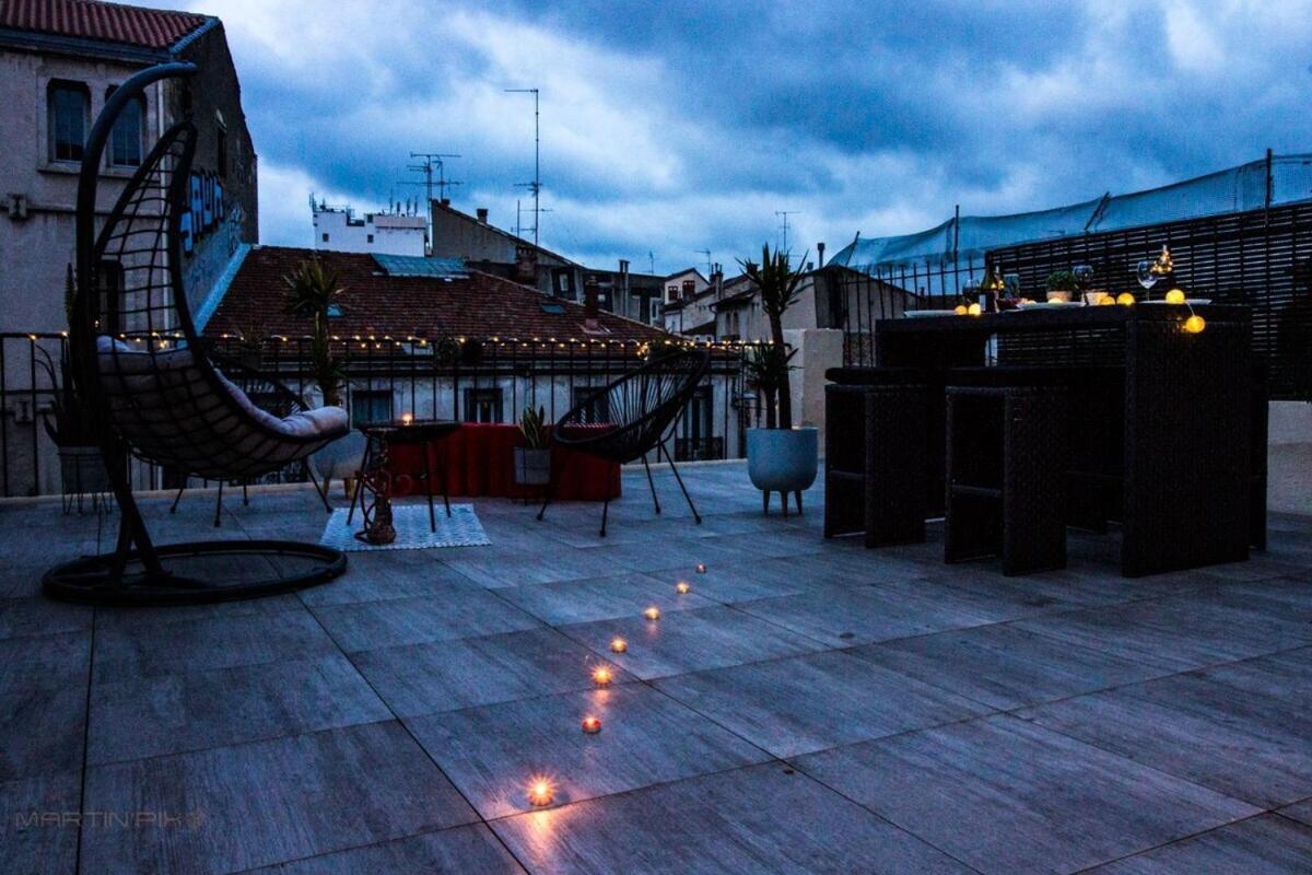 L'Amoureux - Terrasse Et Climatisation Coeur De Ville Montpellier Exterior photo